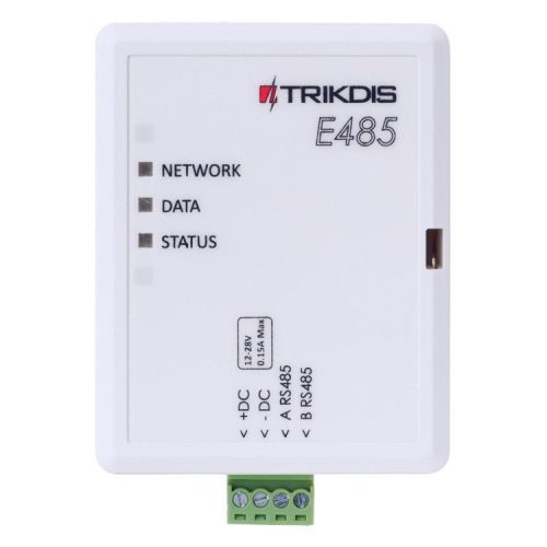 Trikdis E485 -  Redundáns RS485 modul  - Ethernet kommunikációs modul, G16, G16T modulokhoz