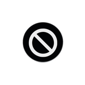 ARSFPO-06 piktogramos lencse, 120mm, TILTÁS