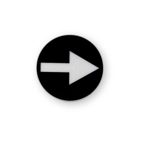 ARSFPOF piktogramos lencse, 120mm, NYÍL