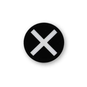 ARSFPOX piktogramos lencse, 120mm, ''X''