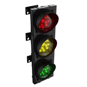   ASFGRV230 LED-es forgalomirányító lámpa, moduláris, Piros-Sárga-Zöld, 120mm, 230V AC