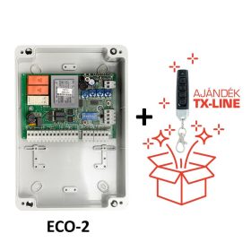 ECO-2+ vezérlés ajándék TX-LINE adóval