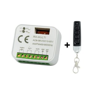   RX MULTI univerzális, 2 csatornás vevő, ajándék TX-LINE távirányító