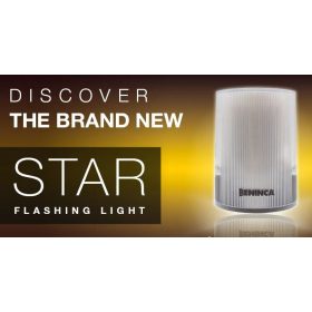STAR LED-es villogó integrált antennával
