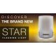 STAR LED-es villogó integrált antennával