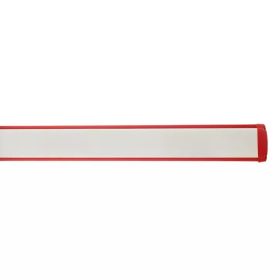   Ditec EPB52 elliptikus keresztmetszetű alumínium kar, 5250 mm, 10 db matricával, alul-felül piros színű gumiszegéllyel