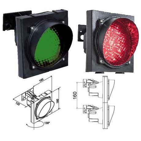 Ditec - SF2RV 2 modulos jelzőlámpa