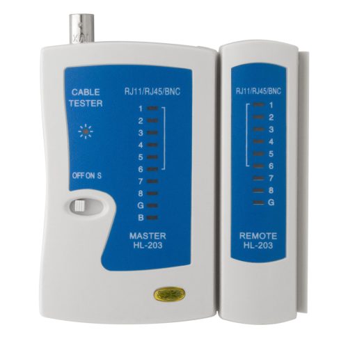 Egyéb - TS-468/BNC kábel teszter RJ45 / RJ11 / BNC csatlakozókkal