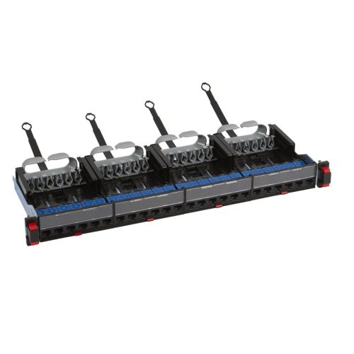 Legrand Kazettás patchpanel 24 x RJ45 Cat.6 UTP 033760