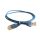 Legrand 051546 Cat.6 U/UTP patchkábel, kék, 4x2 eres, 1 m