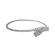 Legrand 051817 Cat.6a U/UTP patchkábel, szürke, 4x2 eres, 0,5 m