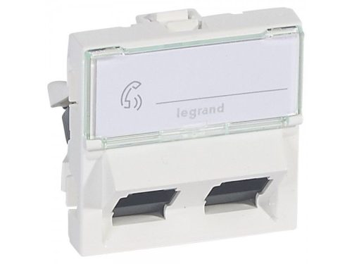 Legrand Program Mosaic 2 x RJ45 Cat.6 FTP 076506