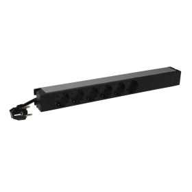 Legrand 646806 Elosztó panel, 6xSCHUKO, 1U, 19