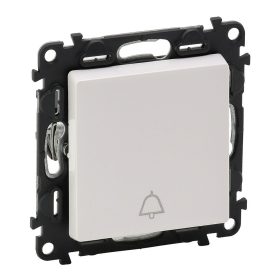   Legrand 752115 Valena Life Váltóérintkezős nyomó, 6 A, keret nélkül, csengőjellel, fehér