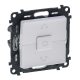 Legrand 752130 Valena Life Redőnynyomó, 6 A, keret nélkül, fehér