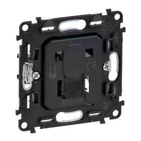   Legrand Valena InMatic 753042 Mechanizmus forma Aljzat, UTP, Cat.6, fekete