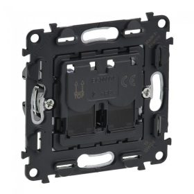   Legrand Valena InMatic 753045 Mechanizmus forma Aljzat, UTP, Cat.6A, fekete