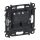 Legrand Valena InMatic 753045 Mechanizmus forma Aljzat, UTP, Cat.6A, fekete