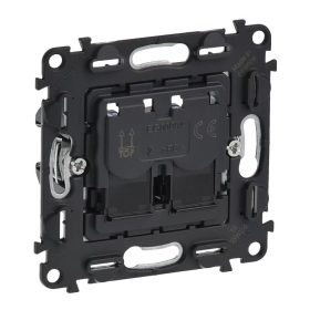   Legrand Valena InMatic 753049 Mechanizmus forma Aljzat, STP, Cat.6A, fekete
