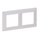Legrand Valena Life 754002 Süllyesztett Keret, Kettes, fehér