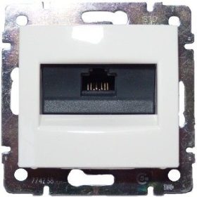   Legrand Valena 774238 Mechanizmus burkolatú Aljzat, UTP, Cat.5e, fehér