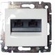 Legrand Valena 774239 Mechanizmus burkolatú Aljzat, UTP, Cat.5e, fehér