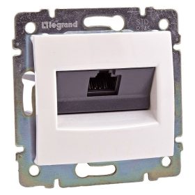   Legrand Valena 774242 Mechanizmus burkolatú Aljzat, UTP, Cat.6, fehér