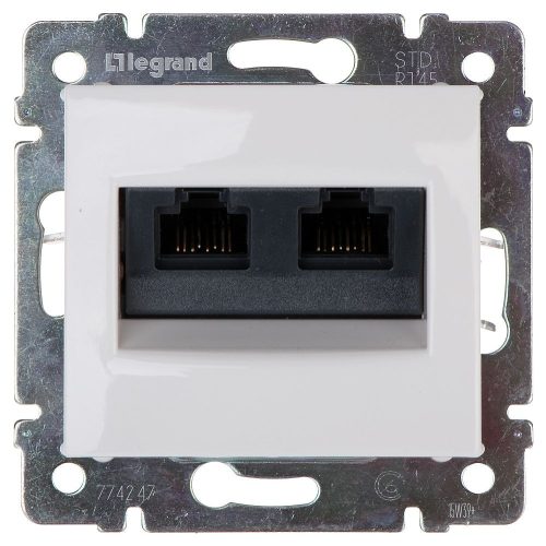 Legrand - Legrand Valena 2 x RJ45 Cat.6 UTP 774247