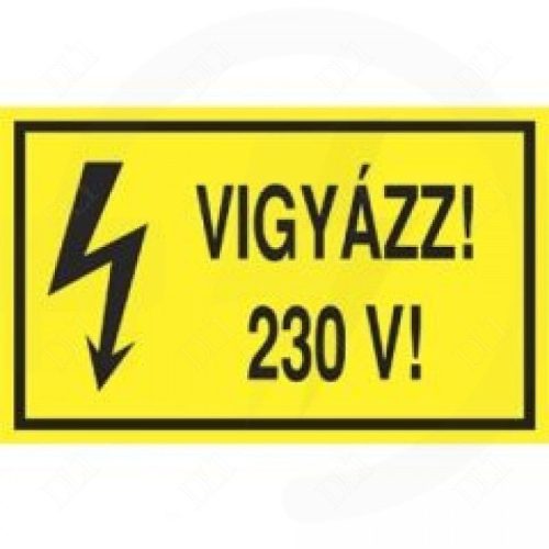 230V erősáram matrica