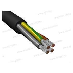 MT 3 x 1,5 mm2 tápkábel, fekete, 100 m