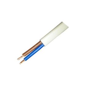 MTK 2 x 0,75 mm2 tápkábel, fehér