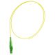 Fibrain Gold Pigtail, monomódosú 9/125, OS2, LC/APC, 2 m