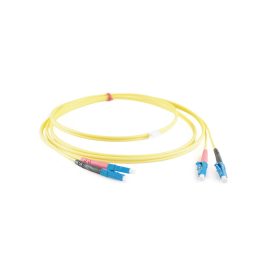 Patch kábel, monomódosú 9/125, LC/UPC-SC/UPC, 2 m