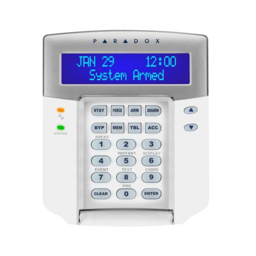 Paradox K641R LCD kezelő beépített kártyaolvasóval