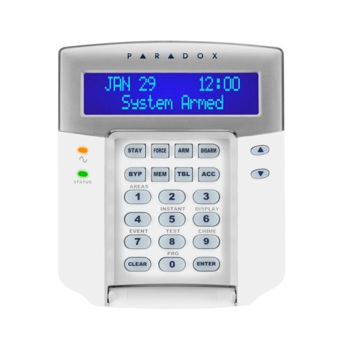 Paradox K641R+ LCD kezelő beépített kártyaolvasóval