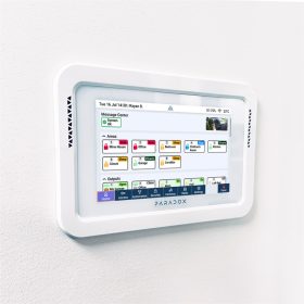   Paradox M25 K70MWB-G - Süllyesztő keret fehér K70M-hez Érintőképernyős LCD kezelő