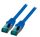 Cat.6a S/FTP patchkábel 2m, kék