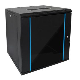Techson Rackszekrény, 19", 12U, fali
