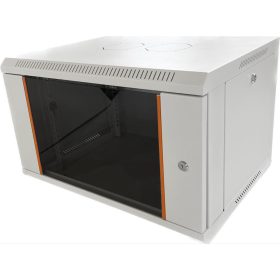 Techson Rackszekrény, 19", 6U, fali