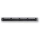 Patchpanel, 24 port, Cat.5e, 1U, 19
