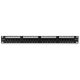Patchpanel, 24 port, Cat.6, UTP, 1U, 19