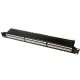 Patchpanel, 24 port, Cat.6A, FTP, 1U, 19