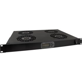   Pulsar RAWP-1R Ventilátor modul, 4 ventilátor, termosztát, 1U, 19
