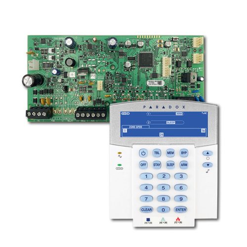 Paradox SP5500+ és K35 szett - 32 zónás, vezetékes központ szett