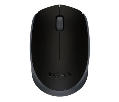 Logitech M171 vezeték nélküli egér (fekete-szürke)