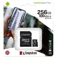   Kingston 256GB Canvas Select Plus Class 10 UHS-1 microSDHC memóriakártya