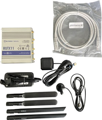 Teltonika WiFi router RUTX11 4G LTE + AC WIFI + BT
