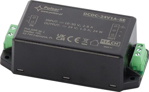 Pulsar - Pulsar DCDC-24V1A-SE DC/DC átalakító, konverter