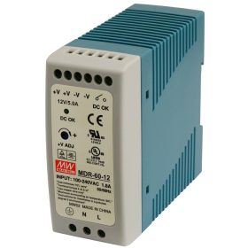 Mean Well MDR-60-12 Tápegység, 12 V DC, 60 W