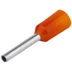   Tracon E020 Érvéghüvely, 0,5 mm2, 100 db/csomag, narancssárga